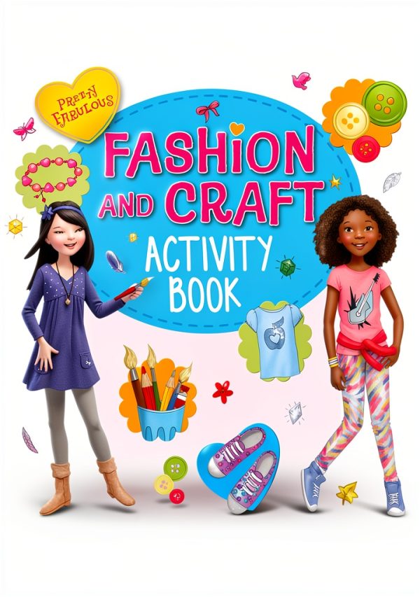 Arcturus Kids Fashion Design Kindle Book 2020 Craft Guide-0