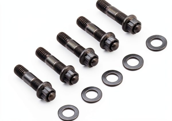 ARP Pinion Support Stud Kit 12 Point Nuts Black Oxide 9" Model-0