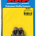 ARP 640-0515 Black Oxide 1/4-20" RH Thread 0.515" UHL 12-Point Bolt with 5/16" Socket and Washer, (Set of 5)-0