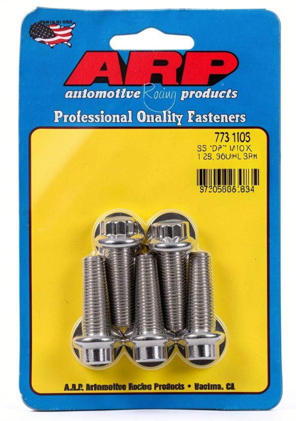 ARP (773-1003) M10 x 1.25 x 30 12pt SS Bolts (5/pkg)-0